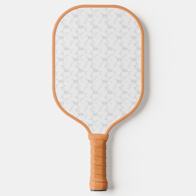 Decorative, Pale Grey Pickleball Paddle (Front)