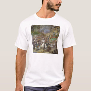 Decorative panel depicting Paris T-Shirt