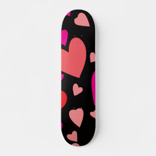 Decorative paper heart 1 skateboard