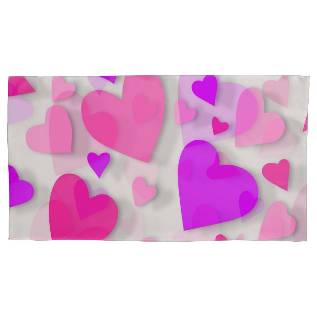 Decorative paper heart 3 pillowcase (Front)