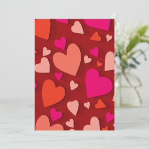Decorative paper heart 6 card