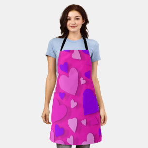 Decorative paper heart 8 apron