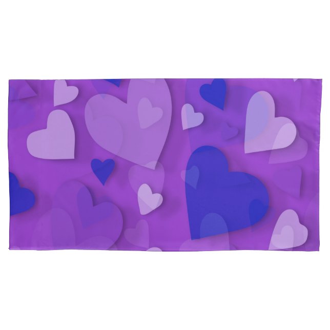 Decorative paper heart 9 pillowcase (Front)