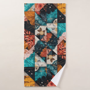 Decorative Pattern Bath Towels