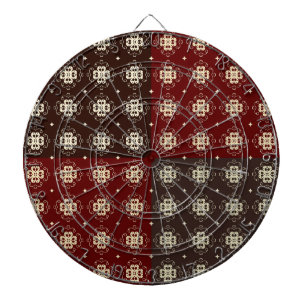 Decorative Pattern Dartboard
