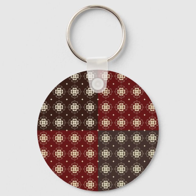 Decorative Pattern Key Ring (Front)
