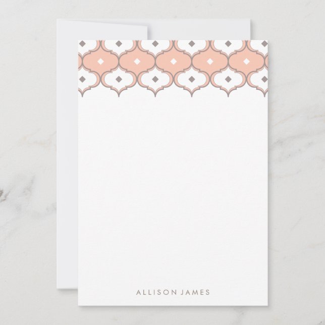Decorative pattern note cards (Front)