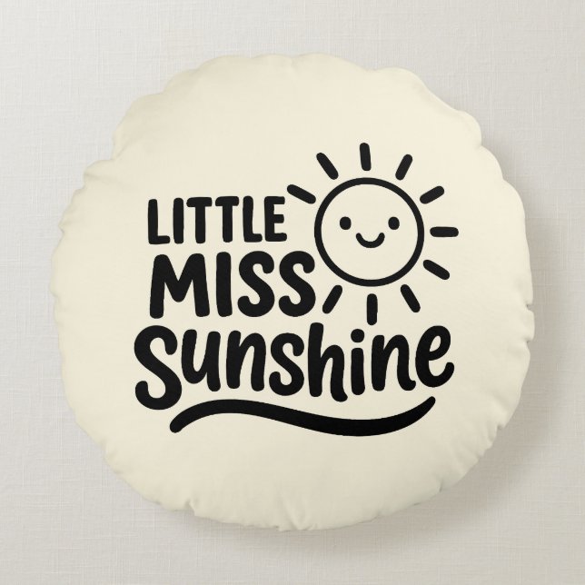 Decorative Pillow – Little Miss Sunshine (Front)