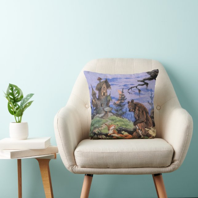 Decorative pillow "Mysterious evening" (Chair)