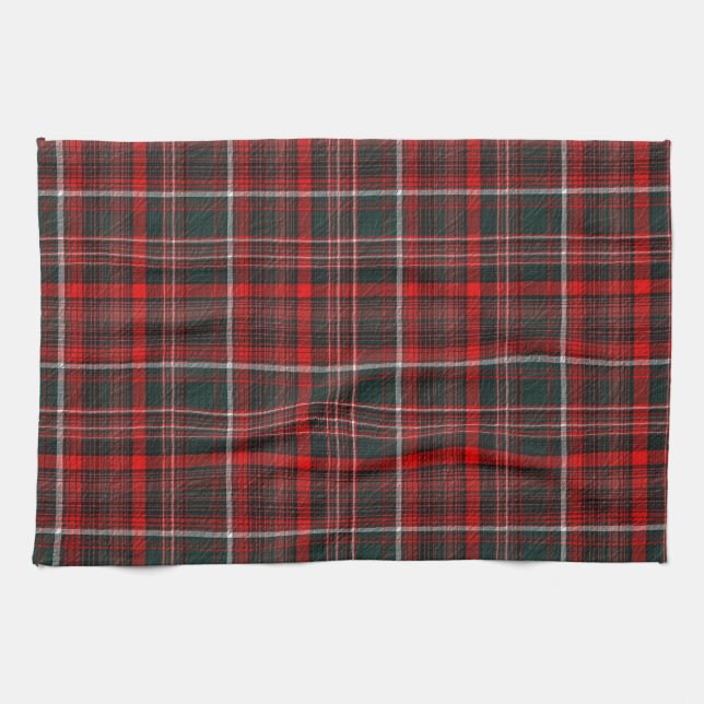  Decorative Plaid Tea Towel (Horizontal)