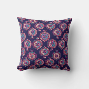 Decorative Pomegranate Pattern Cushion