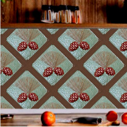 Decorative Ponderosa Pinecone Tile