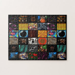 Decorative Pop Arts Pattern  Jigsaw Puzzle