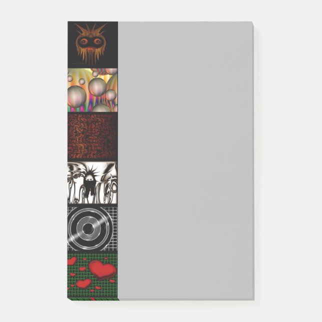 Decorative Pop Arts Pattern  Post-it Notes (Front)