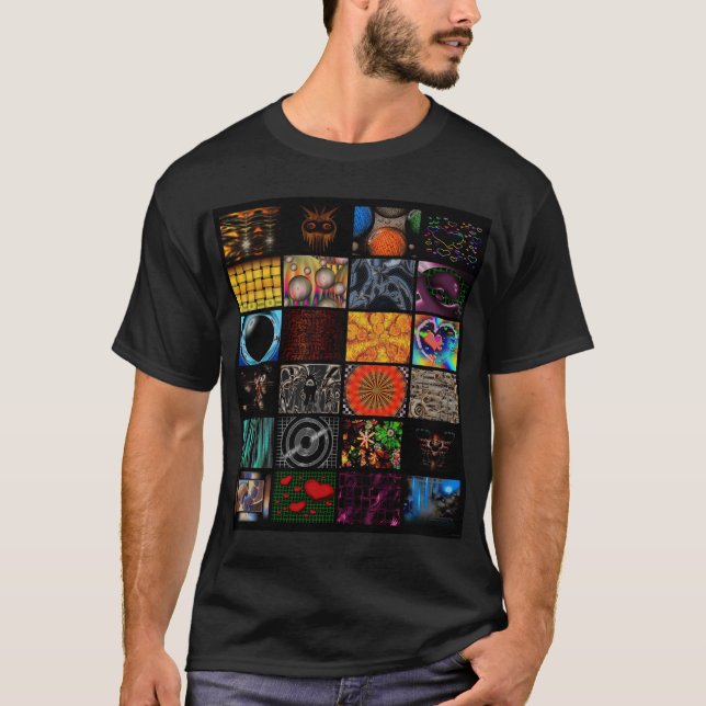 Decorative  Pop Arts Pattern T-Shirt (Front)