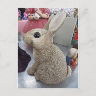 Decorative Rabbit Postcard