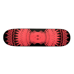 Decorative Radial Pattern: Skateboard