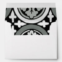Decorative Renaissance Rosette Tile Design