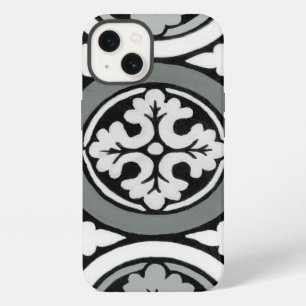 Decorative Renaissance Rosette Tile Design iPhone 13 Case