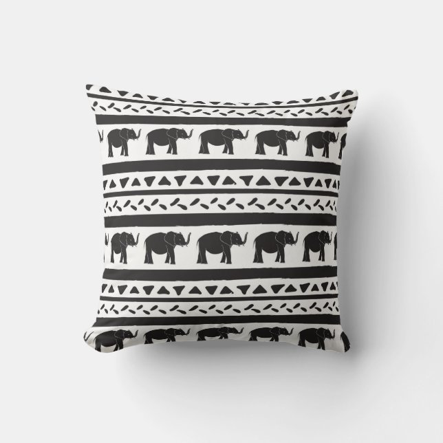 Decorative repeat seamless pattern with hand drawn cushion (Front)