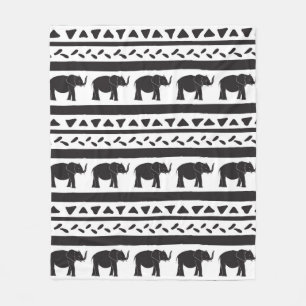 Decorative repeat seamless pattern with hand drawn fleece blanket