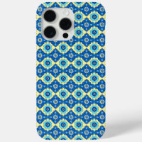 Decorative Retro Geometric Floral Pattern