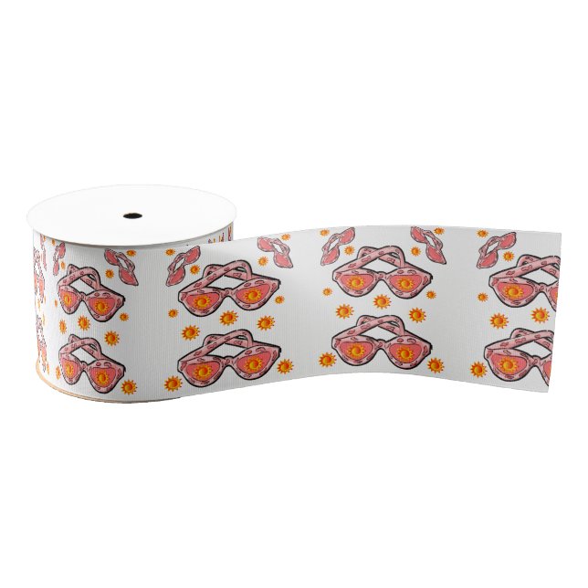 decorative ribbon children sunglasses grosgrain ribbon (Spool)