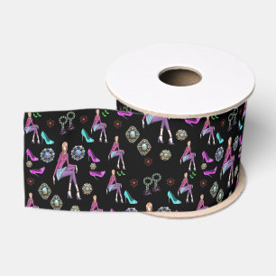 decorative ribbon teenagers shoes grosgrain ribbon