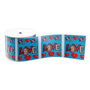 decorative ribbon valentines love grosgrain ribbon