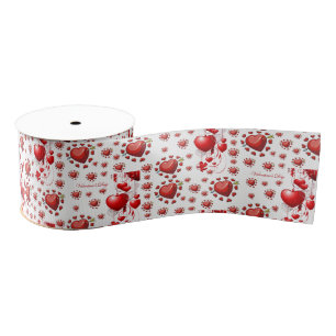 decorative ribbon valentines love grosgrain ribbon