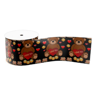 decorative ribbon valentines love grosgrain ribbon