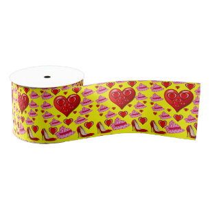 decorative ribbon valentines love grosgrain ribbon