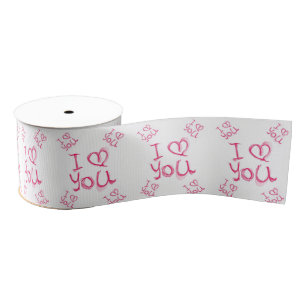 decorative ribbon valentines love grosgrain ribbon