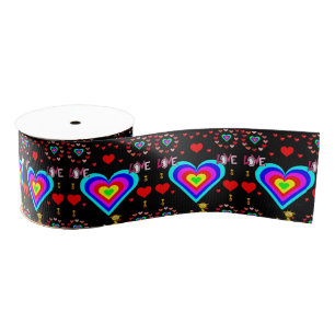 decorative ribbon valentines love grosgrain ribbon