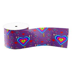 decorative ribbon valentines love grosgrain ribbon