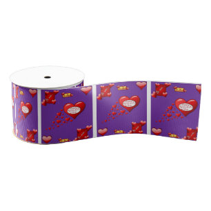 decorative ribbon valentines love grosgrain ribbon