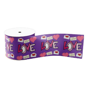 decorative ribbon valentines love grosgrain ribbon