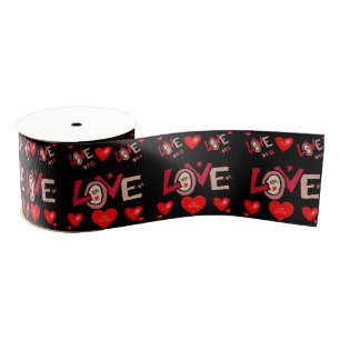 decorative ribbon valentines love grosgrain ribbon