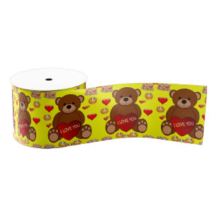 decorative ribbon valentines love grosgrain ribbon