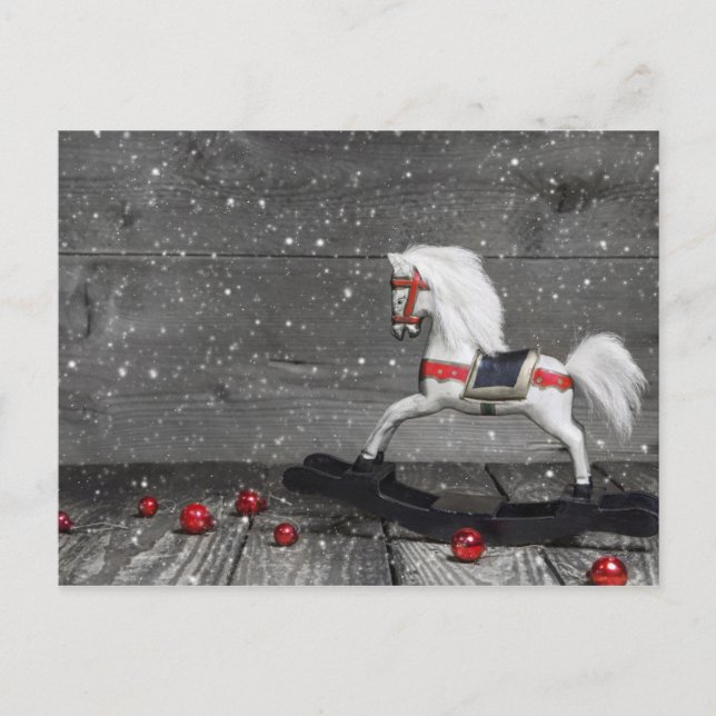 Decorative Rocking Horse Postcard (Front)
