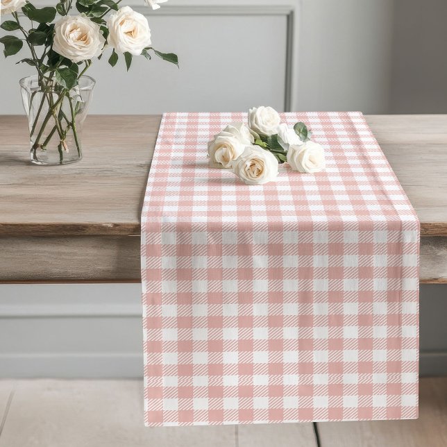  Decorative Rose Gold Plaid Table Runner Kitchen ( Decorative Rose Gold Plaid Table Runner Kitchen)