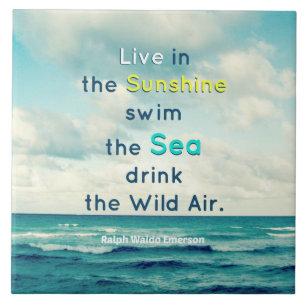 Decorative Sea Quote Tile