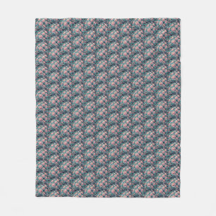 Decorative Sea Turtle Fleece Blanket