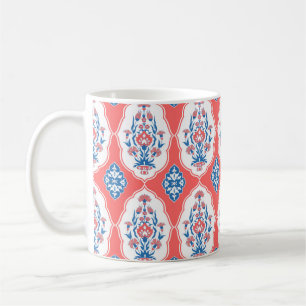 Decorative seamless pattern in traditional orienta coffee mug