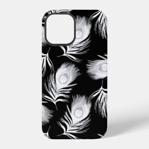 Decorative seamless pattern with beautiful peacock iPhone 12 case