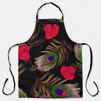 Decorative seamless pattern with beautiful waterco apron