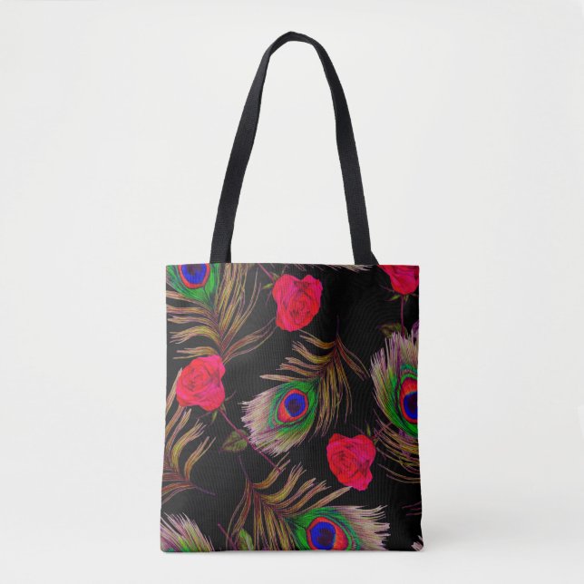 Decorative seamless pattern with beautiful waterco tote bag (Front)