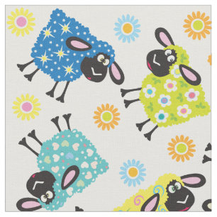 decorative sheep fabric