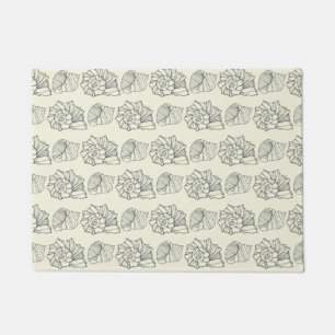 Decorative Shells Pattern Doormat