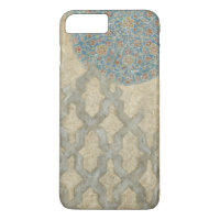 Decorative Silver Tapestry Floral Arrangement